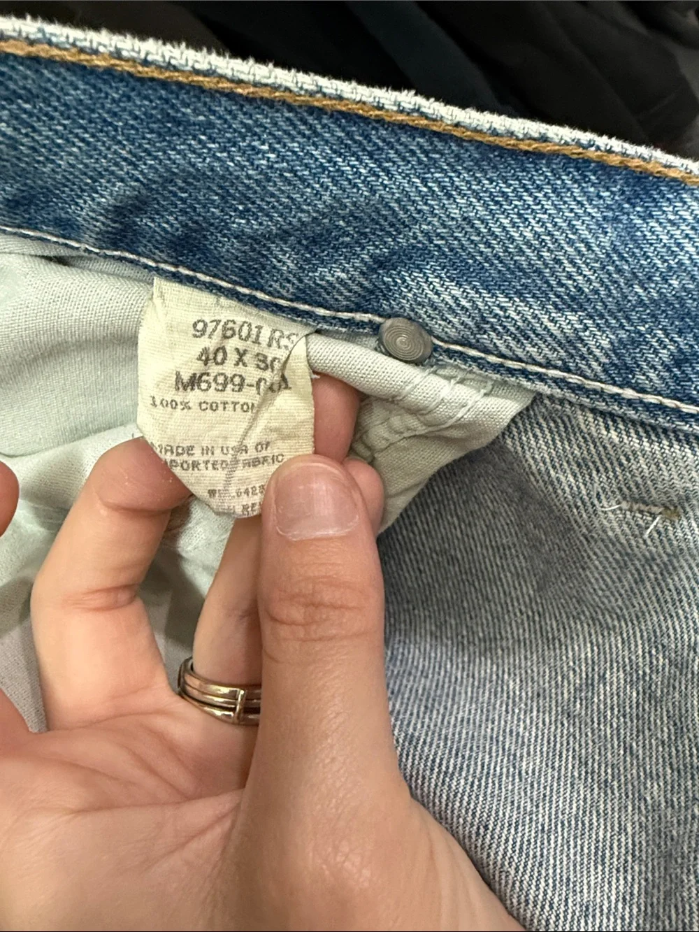 Wrangler Relaxed Fit Light Blue Denim Jeans